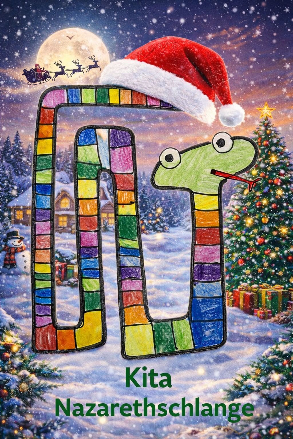 Das Team der Kita Nazarethschlange wünscht....
