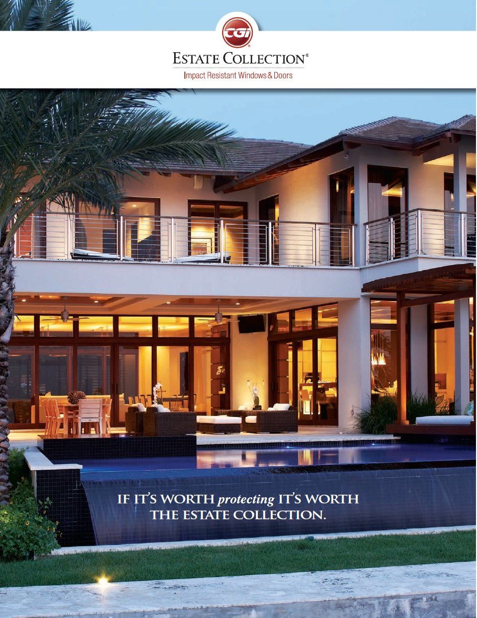 Hurricane Impact Windows - CGI Estate Collection Brochure