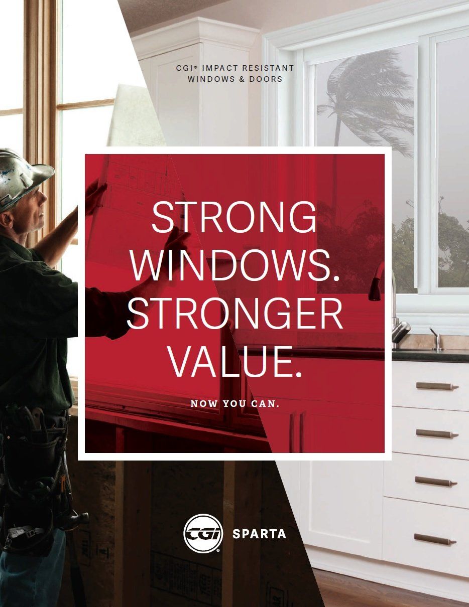 Hurricane Impact Windows - CGI Sparta Brochure