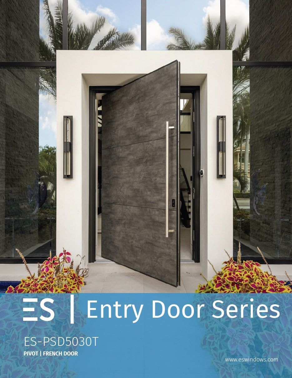 Hurricane Impact Window ES Prestige Brochure Entry Doors 2024 ES PSD5030T