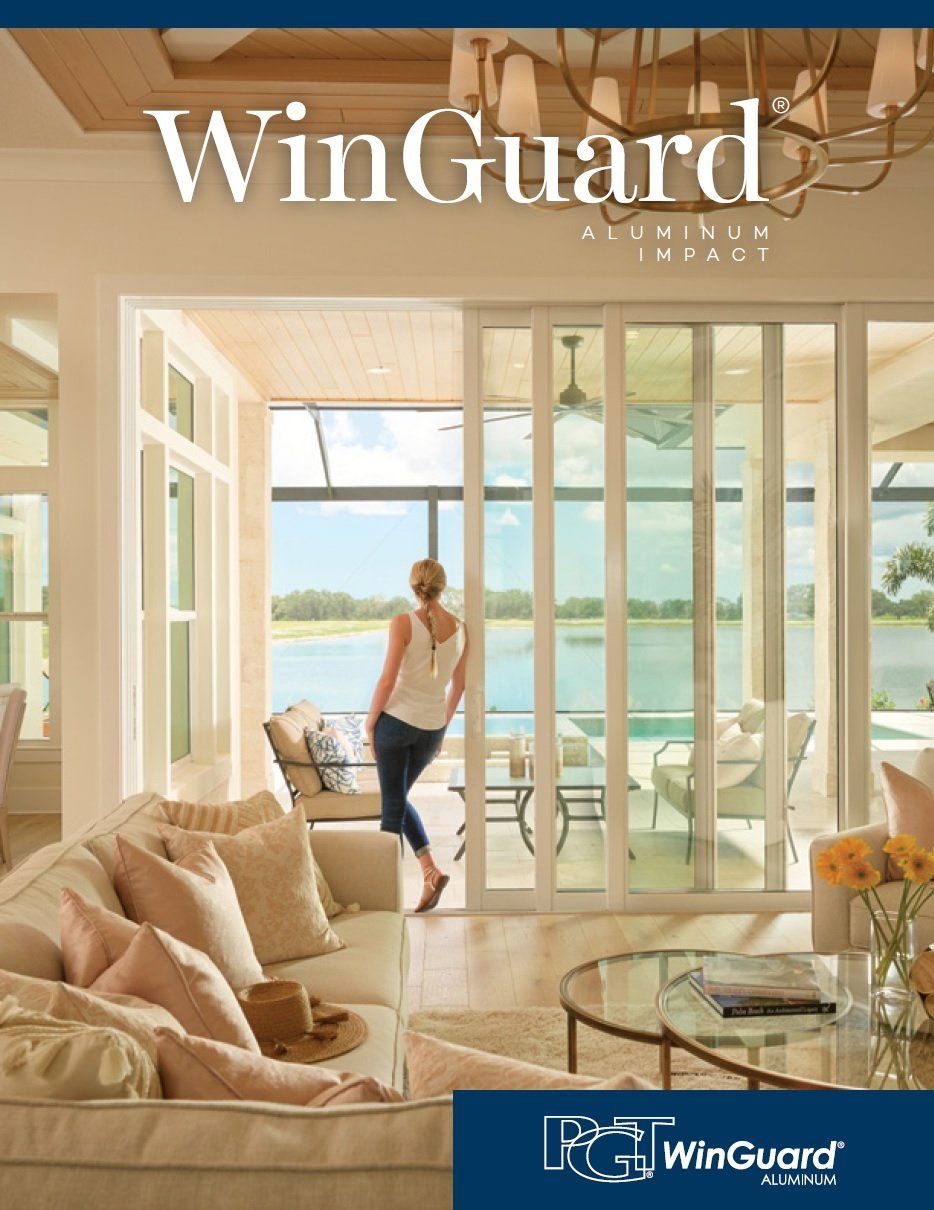 Hurricane Impact Windows - PGT WinGuard Aluminum Series 7700 Brochure 2019