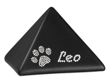 Pyramide schwarz Kristallschrift