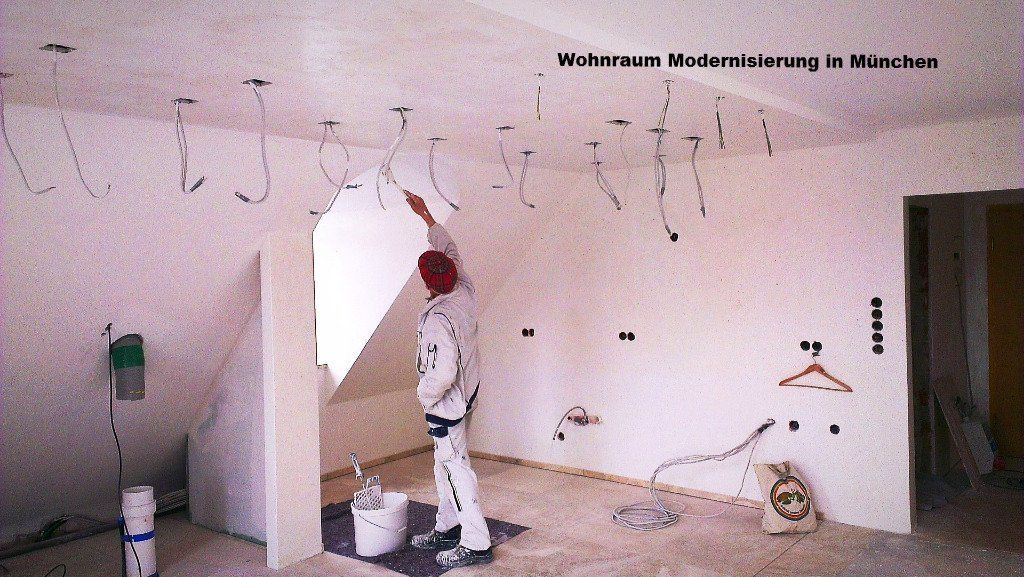 Wohnung Trockenbau und Umbau aus einer Hand Maler Malerarbeiten Renovierung in München und Landshut