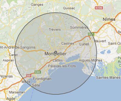 la zone d'intervention de www.vitrierurgent.com