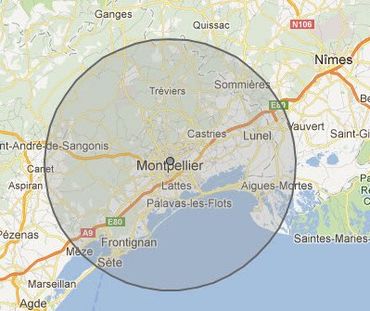 la zone d'intervention de www.vitrierurgent.com