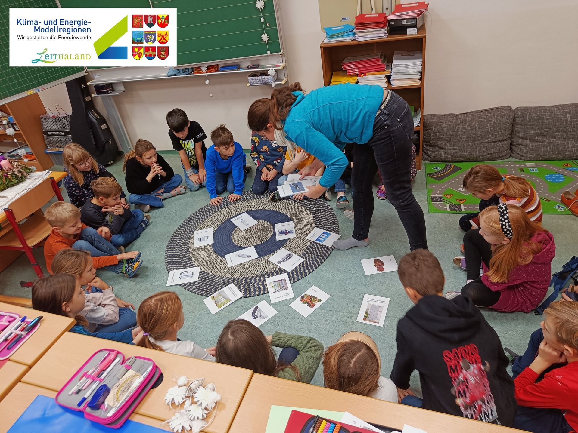 Klimapädagogik, Klimaschule, Workshop Schule, KEM, KLAR, Energiesparen, erneuerbare Energien, fossile Energien, Spaß