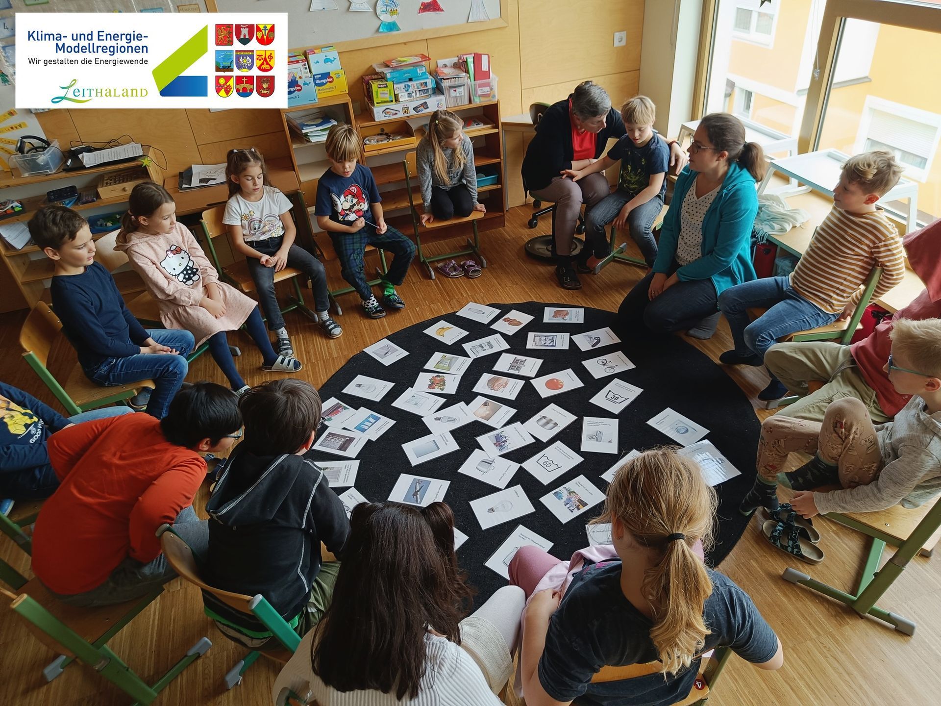 Klimapädagogik, Klimaschule, Workshop Schule, KEM, KLAR, Energiesparen, erneuerbare Energien, fossile Energien, Spaß