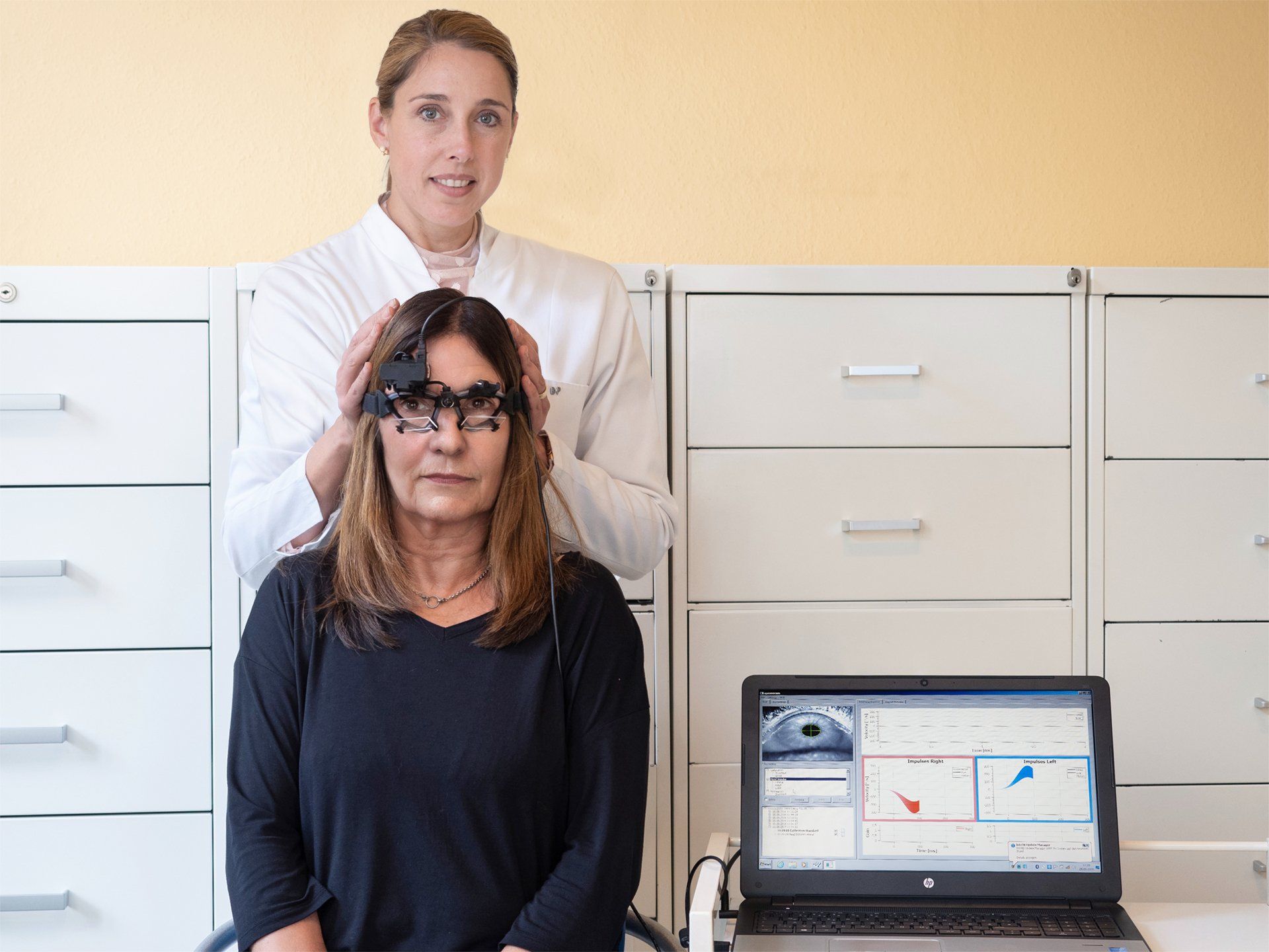 Schwindeluntersuchung