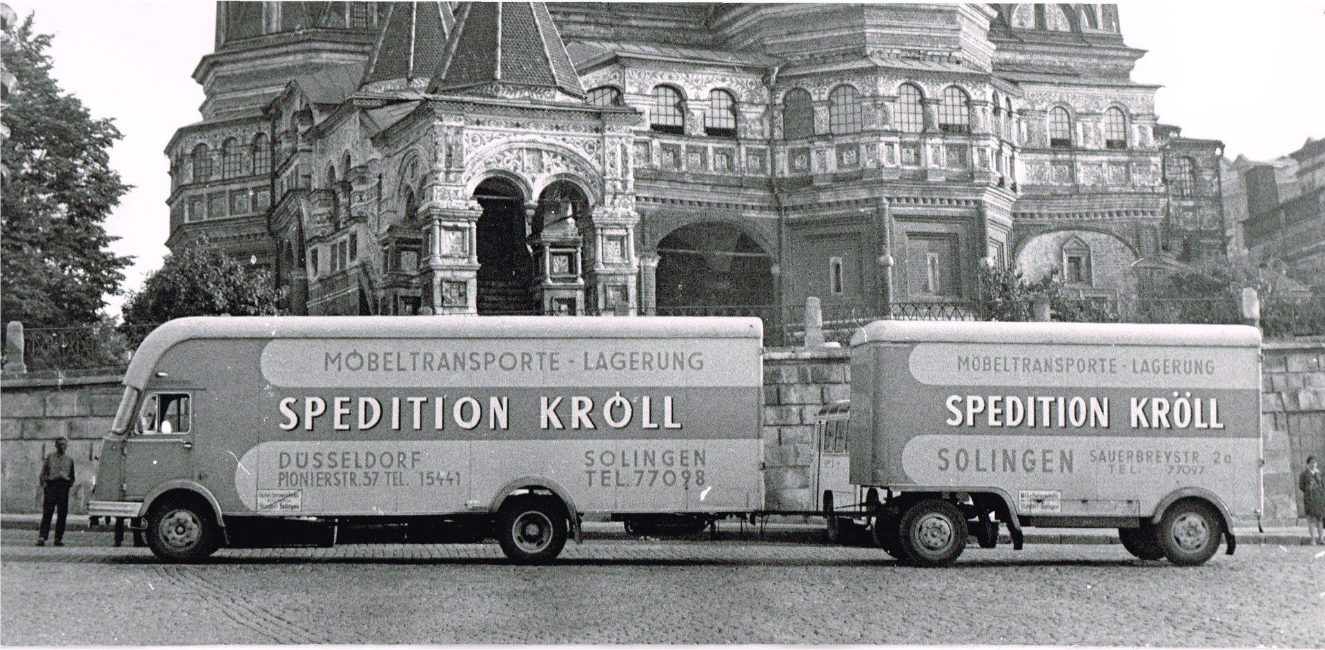 Historische Fotos Umzüge Kröll 1