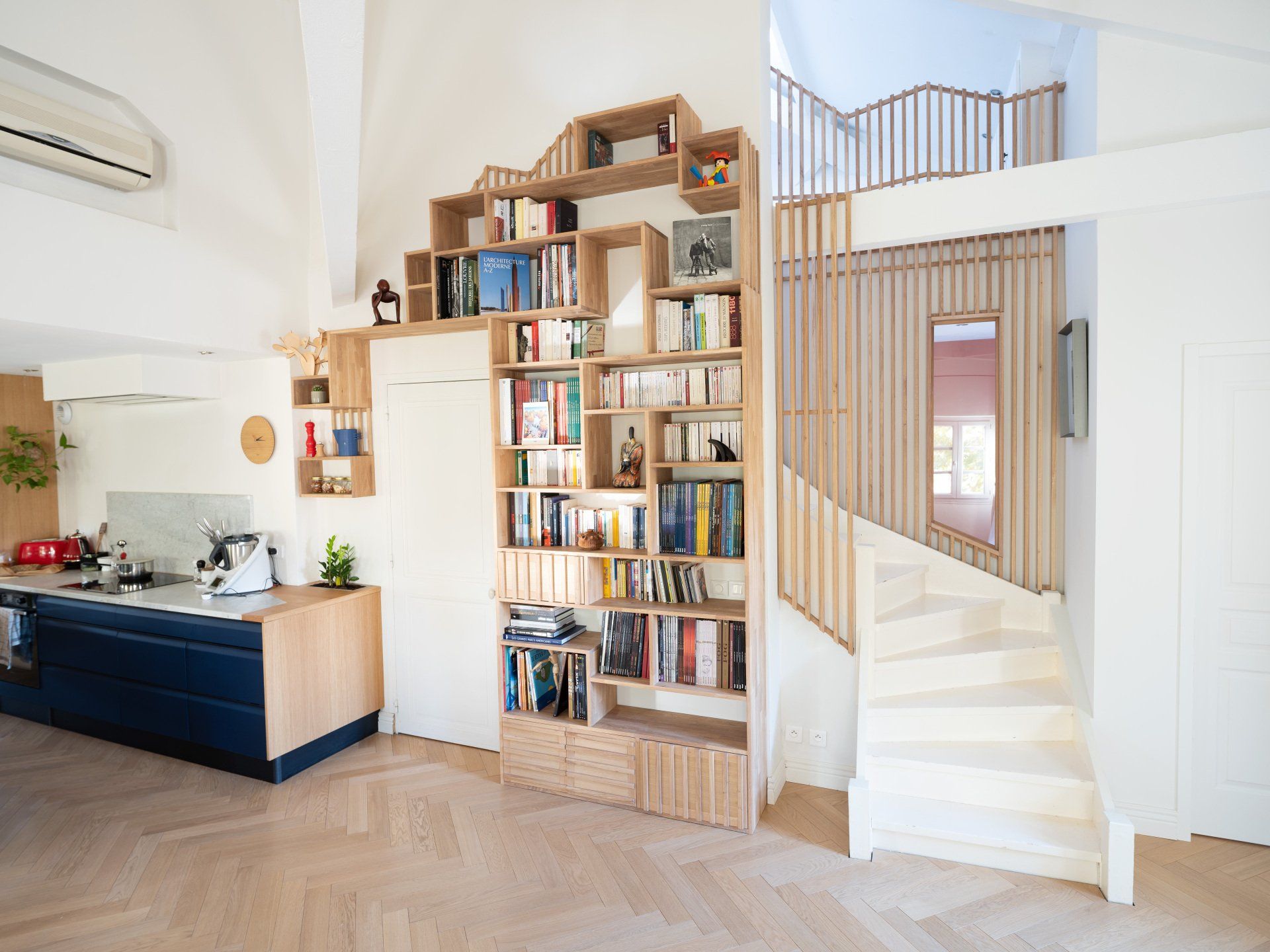 bibliothèque sur-mesure