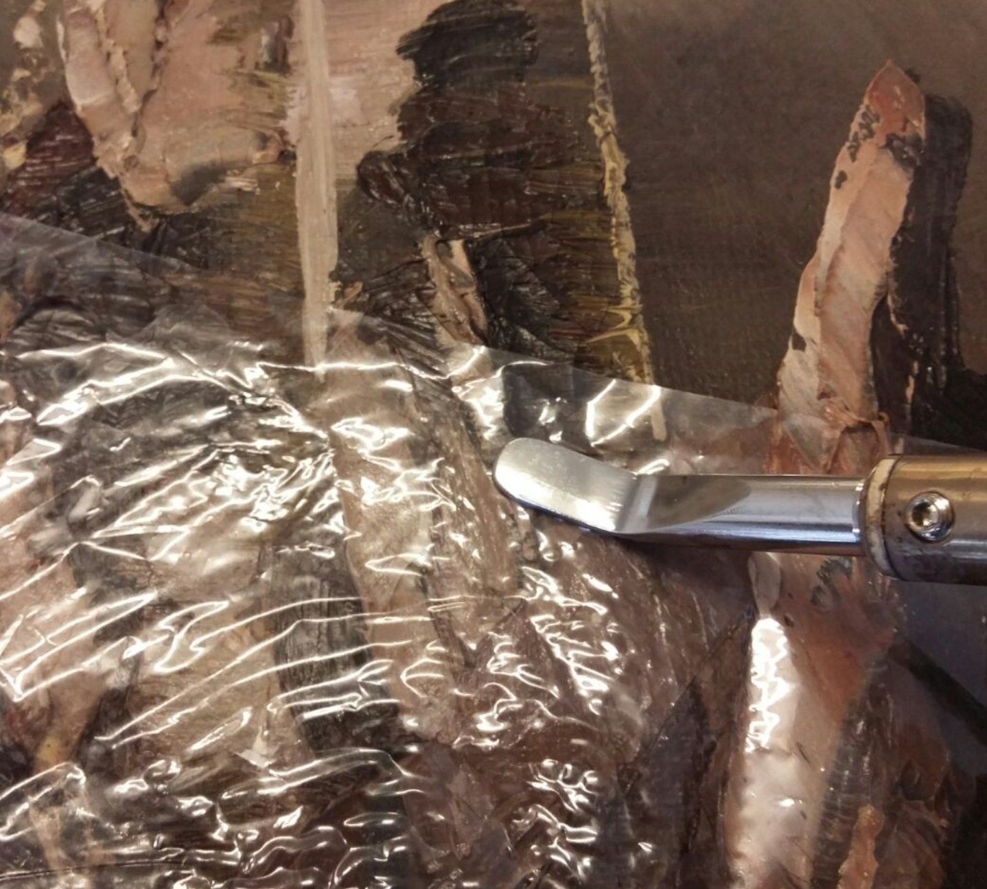 Riss im Bild ausbessern