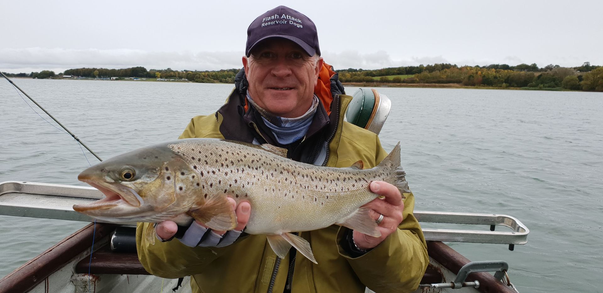 Big Brownie from Chew Lake (big ripple) Big Brown Trout from Chew Lake