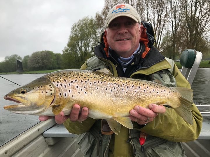 A big Brown Trout from Rutland Water Big Brown Trout from Rutland Water