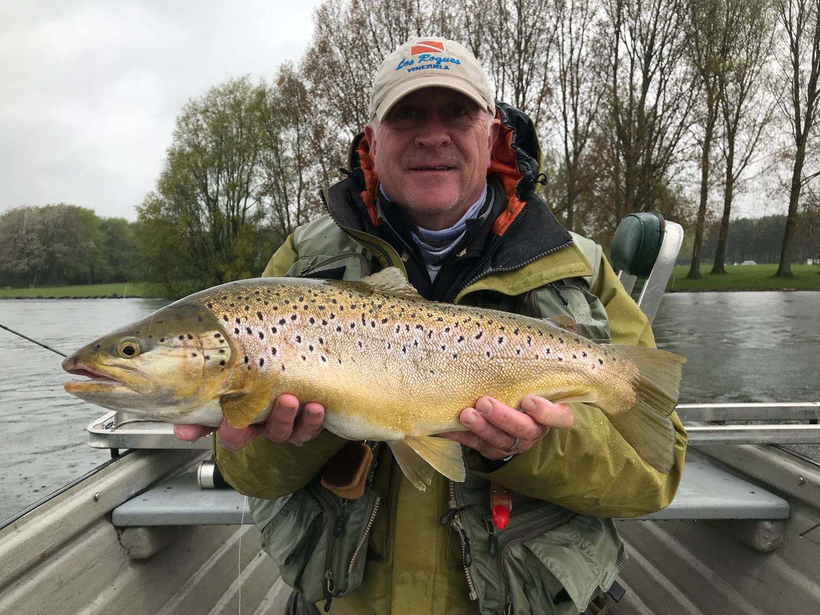 Big Brownie from Chew Lake (big ripple) Big Brown Trout from Chew Lake