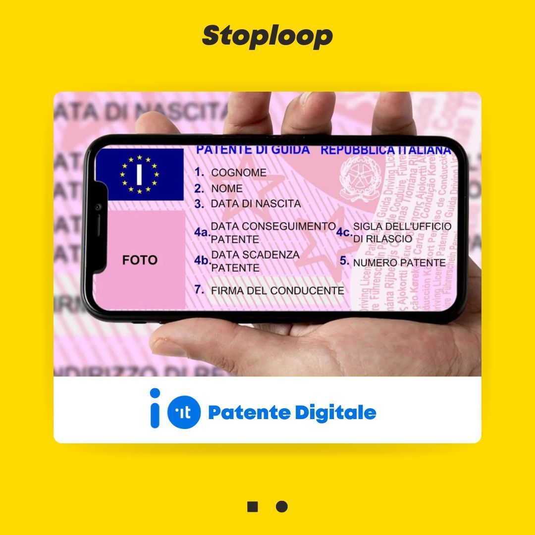 Patente Digitale app IO Patente Digitale app IO