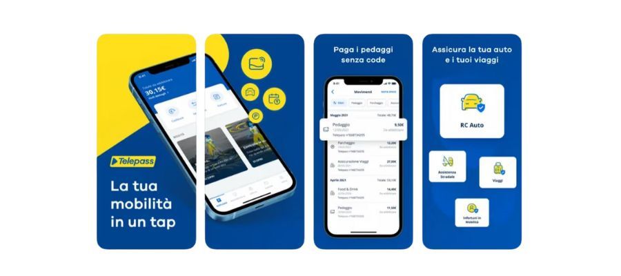 Un'altra app molto utile per gestire comodamente la propria sosta è certamente Telepass