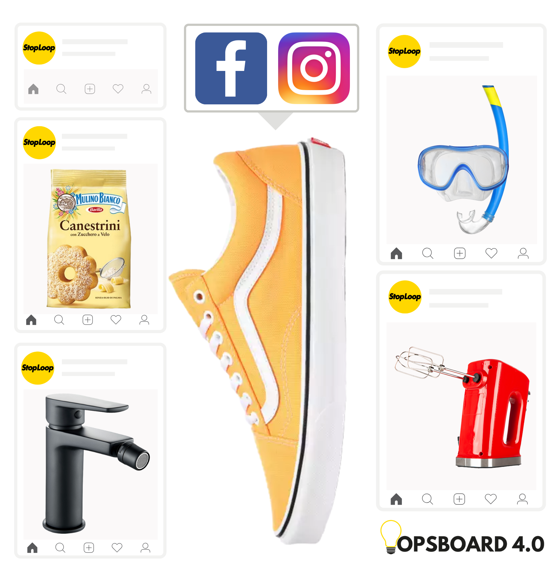 Gestione completa del tuo Facebook Store direttamente dalla tua dashboard. Non solo condivisione ma anche vendita sui social Aggiungi, promuovi vendi gestisci la logistica, gestisci i ritiri, controlla il tracking e non solo... Direttamente dalla dashboard Il tuo Shop su Facebook in pochi Minuti