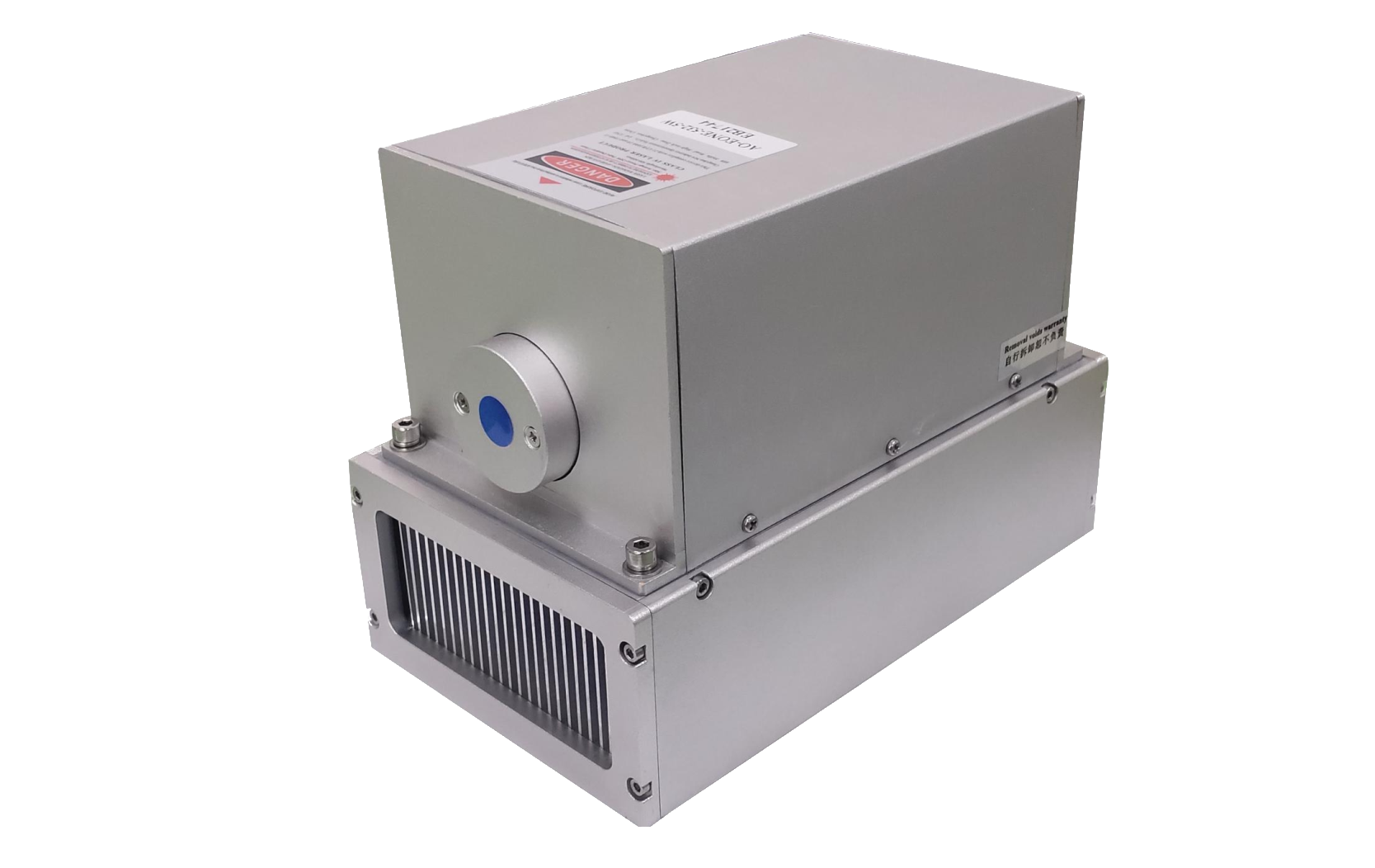 Acousto-optically Q-switched green solid state laser at 532 nm (DPSS)