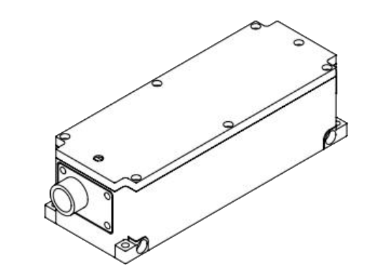 Acousto-optically Q-switched green solid state laser at 532 nm (DPSS)
