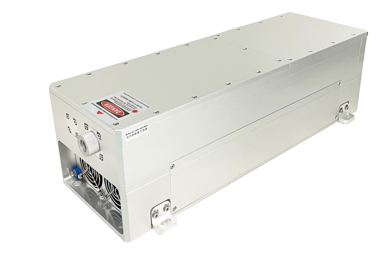 Acousto-optically Q-switched green solid state laser at 532 nm (DPSS)