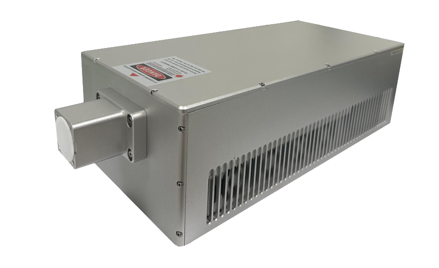 Acousto-optically Q-switched green solid state laser at 532 nm (DPSS)