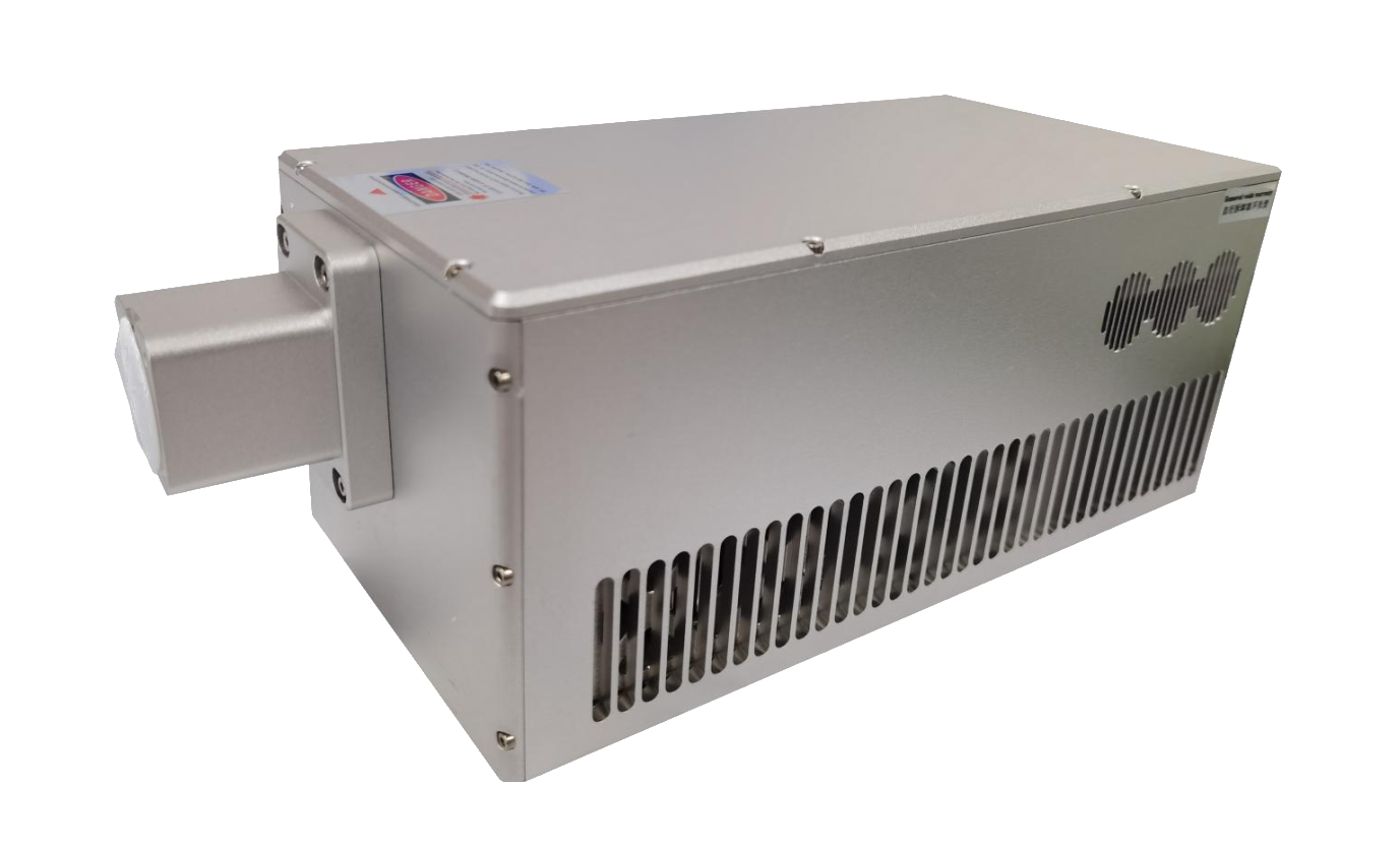 High energy acousto-optically Q-switched green solid state laser at 532 nm (DPSS)