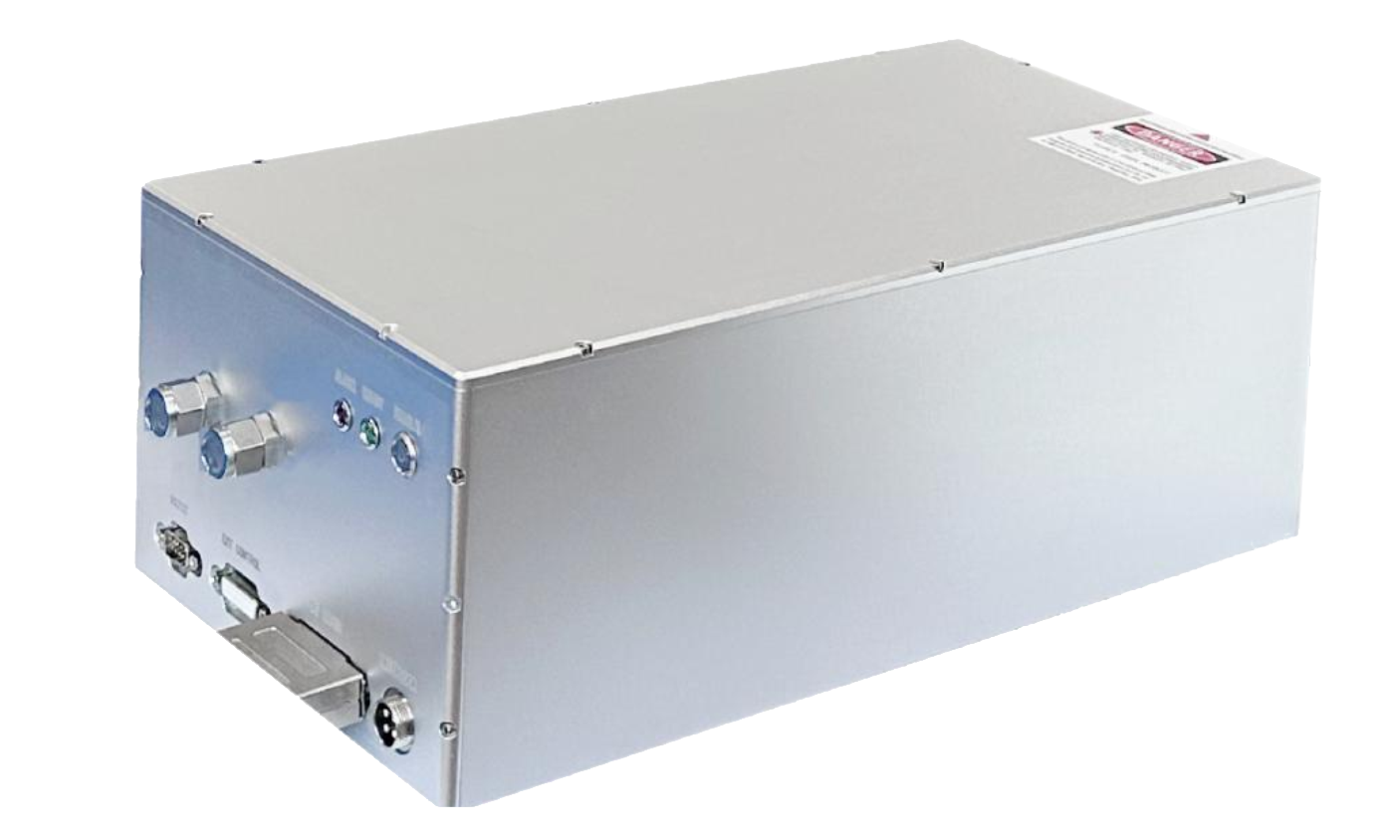 High energy acousto-optically Q-switched green solid state laser at 532 nm (DPSS)