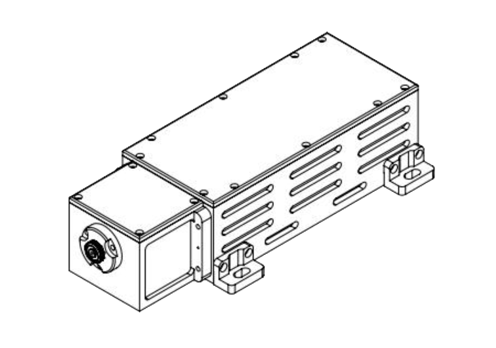 All solid state EOM Q-switched laser at 532 nm