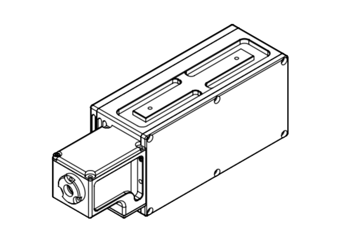 Elekrooptisch gütegeschalteter DPSS -Laser mit 532 nm Wellenlänge