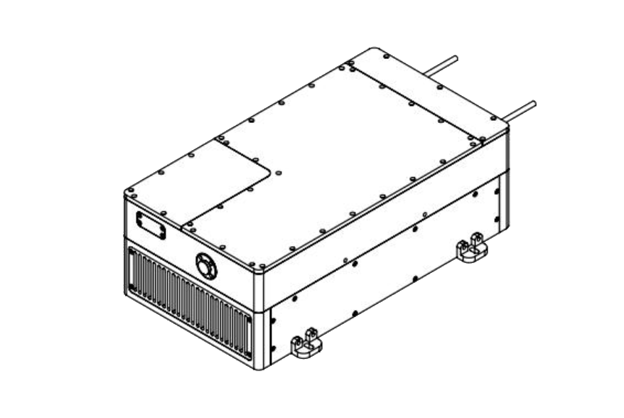 All solid state EOM Q-switched laser at 532 nm