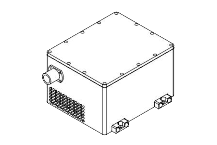 All solid state EOM Q-switched laser at 532 nm