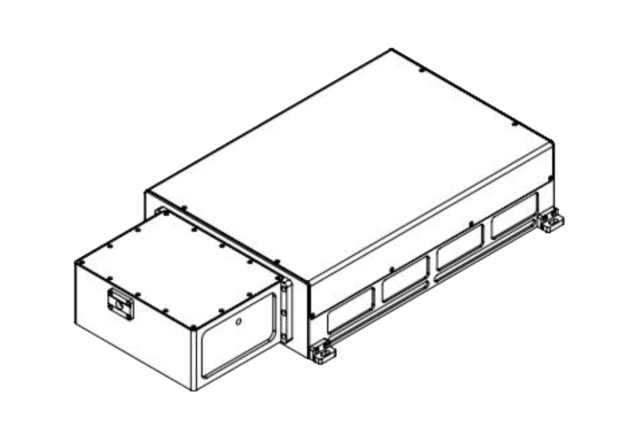 All solid state EOM Q-switched laser at 532 nm