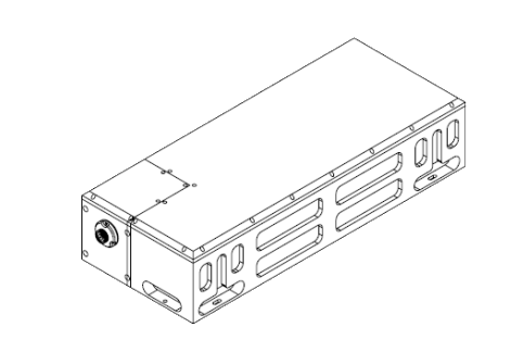 Elekrooptisch gütegeschalteter lampengepumpter Festkörperlaser mit 532 nm Wellenlänge