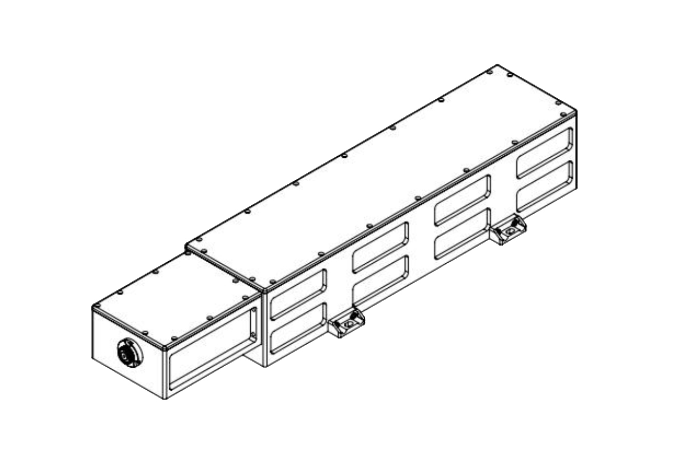 Elekrooptisch gütegeschalteter lampengepumpter Festkörperlaser mit 532 nm Wellenlänge