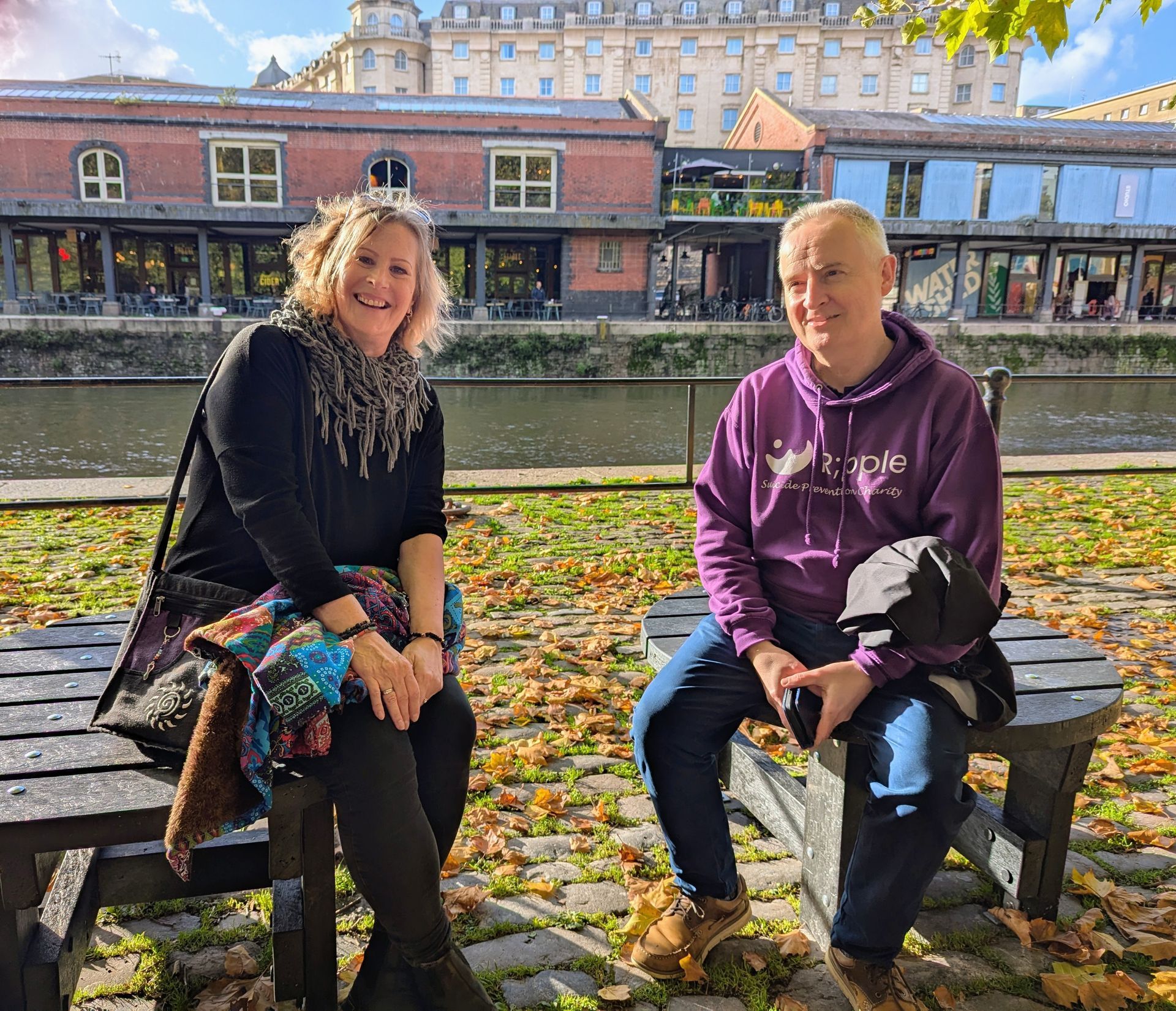 Bristol Talking Point bench