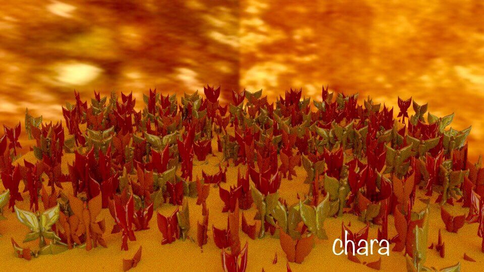 chara 3D render- angels group