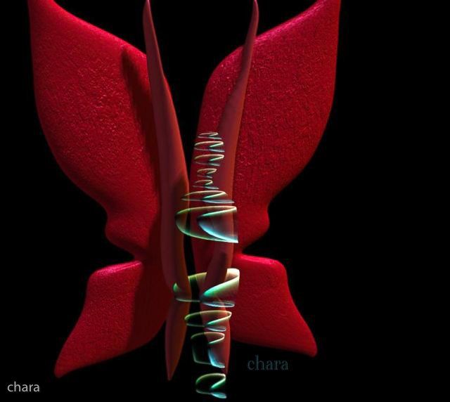 Ngel'Art - chara - 3D - Digital arts - transparent angel