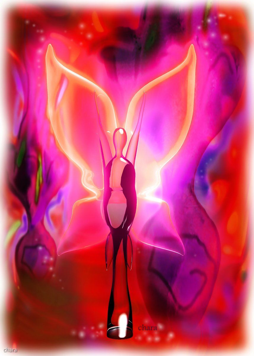 Ngel'Art - chara - 3D - Digital arts -Pink