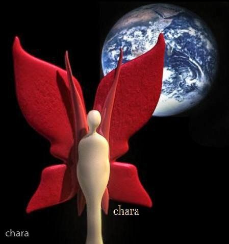 Ngel'Art - chara - 3D - Digital arts - angel and earth