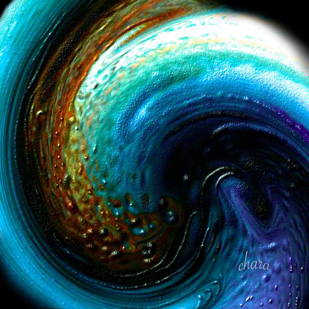 chara digital art - universe - water