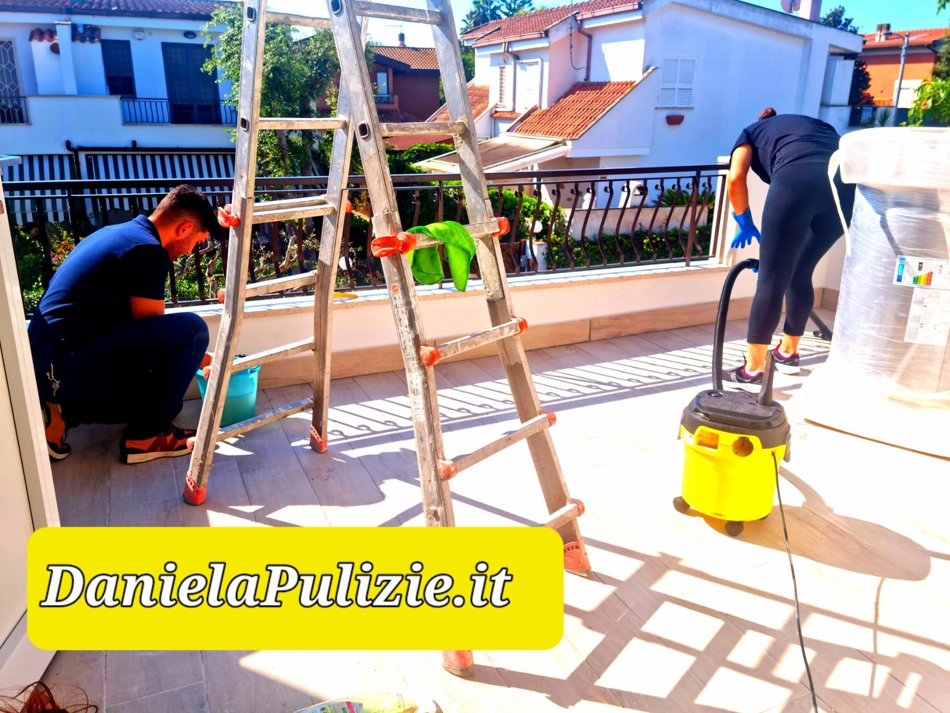pulizie professionali balconi e terrazzi