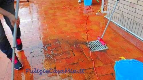 pulizie pavimenti esterni roma nord