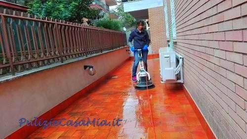 pulizie pavimenti esterni roma sud
