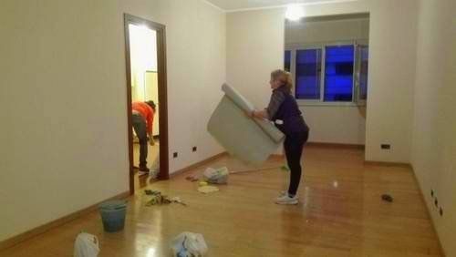 pulizie post ristruttuazione negozi