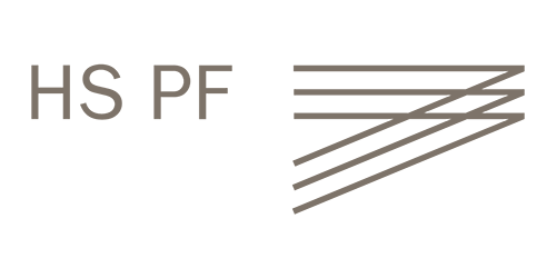 Logo Design Factory Pforzheim mit dem Schriftzug: We are DFPF!