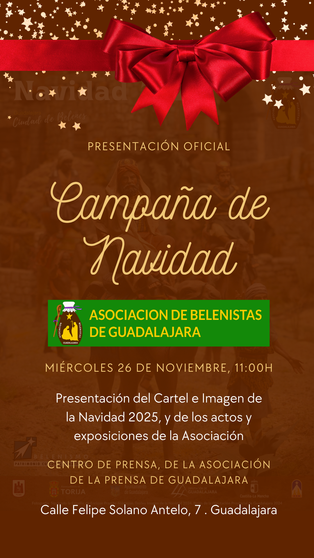 En la Sala de Prensa de la Asociación de la Prensa de Guadalajara miércoles 26 de noviembre