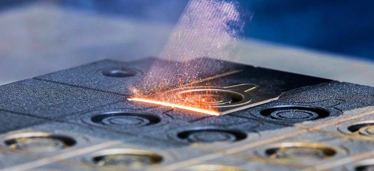 Image de décapage au laser