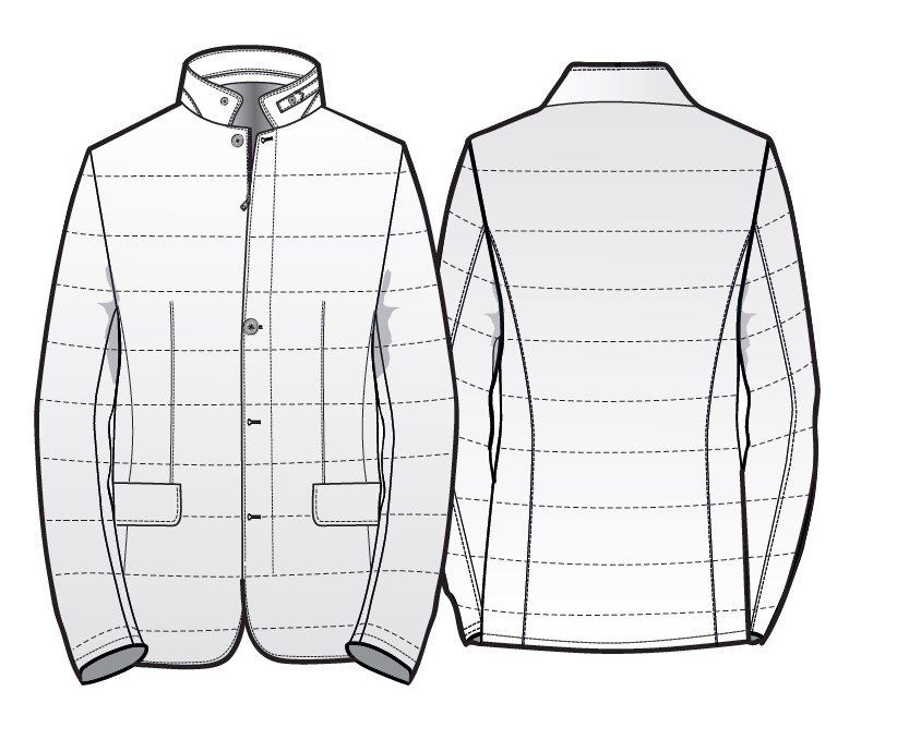 Maßkunst MAßMODE MÜNCHEN - Zipped Jacket nach Maß