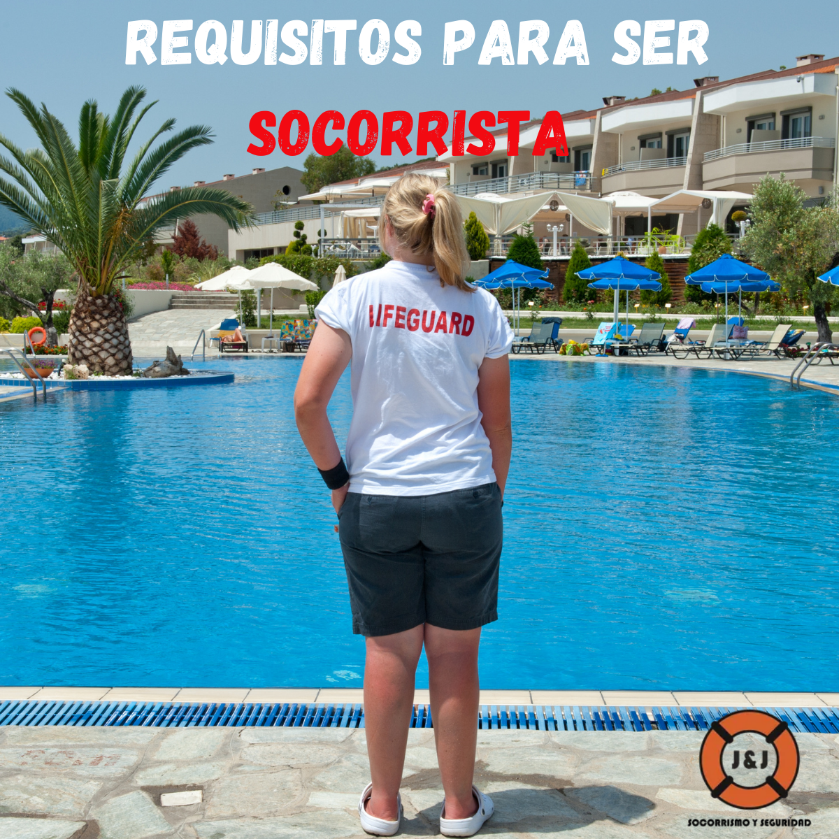 Información sobre la obligatoriedad de contratar socorristas en instalaciones acuáticas.