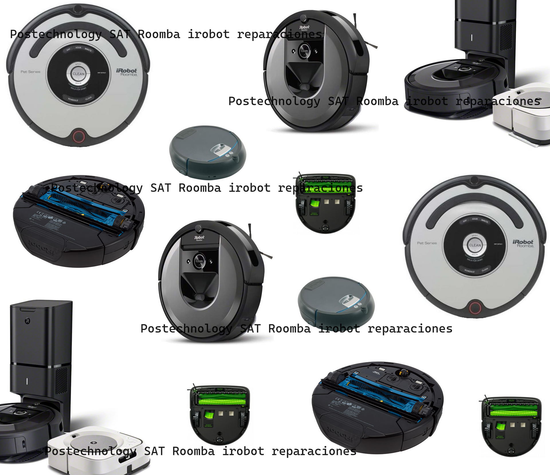roomba, limpeza, reparación, no función